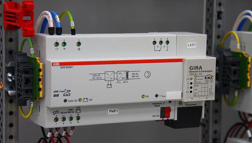 KNX-Gebäudeleittechnik für Privatkunden